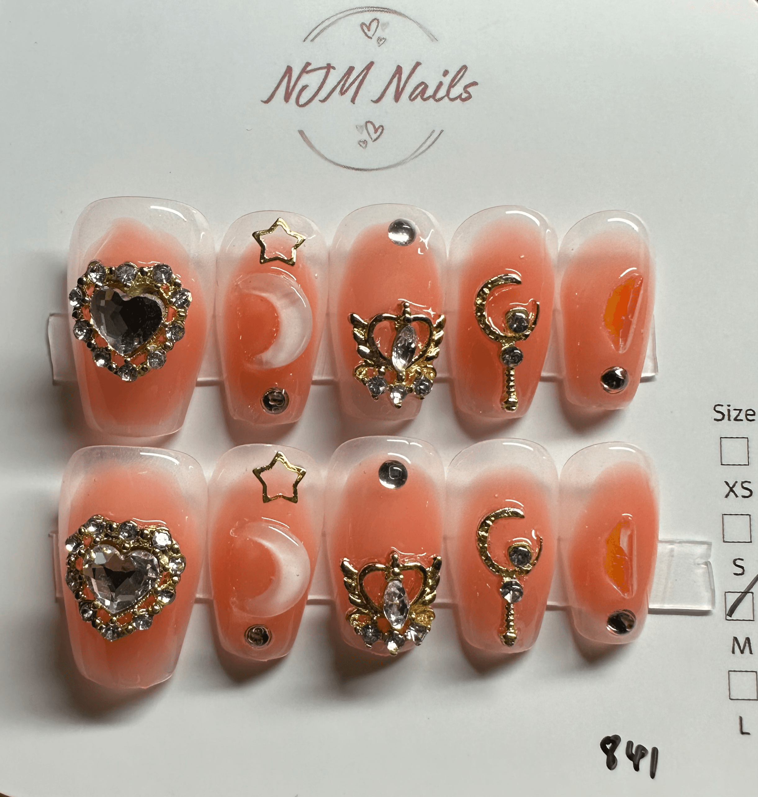 Blush Sailor Moon (Small) - NJM Nails 