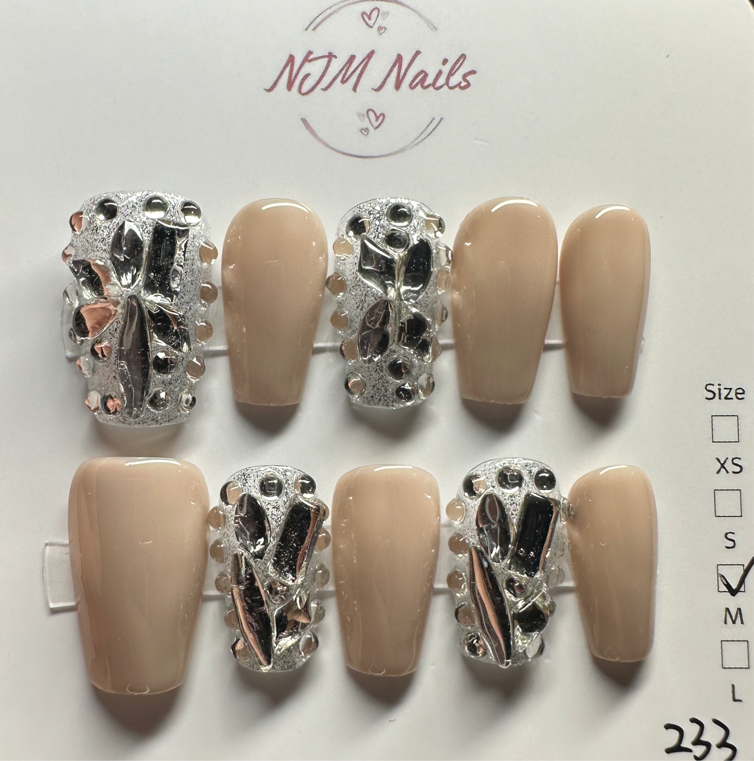 Crystal Nude - NJM Nails 