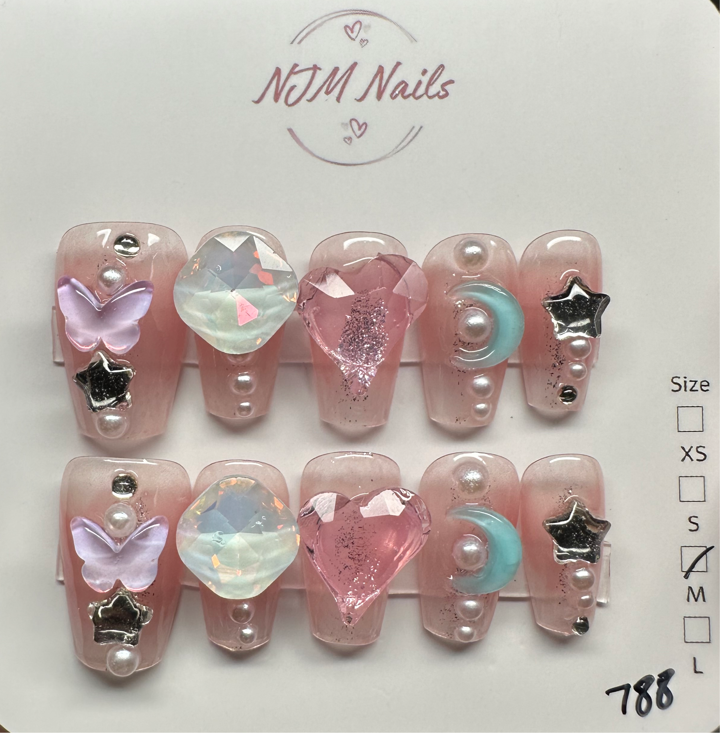 Dream Land (Short Coffin ) - NJM Nails 