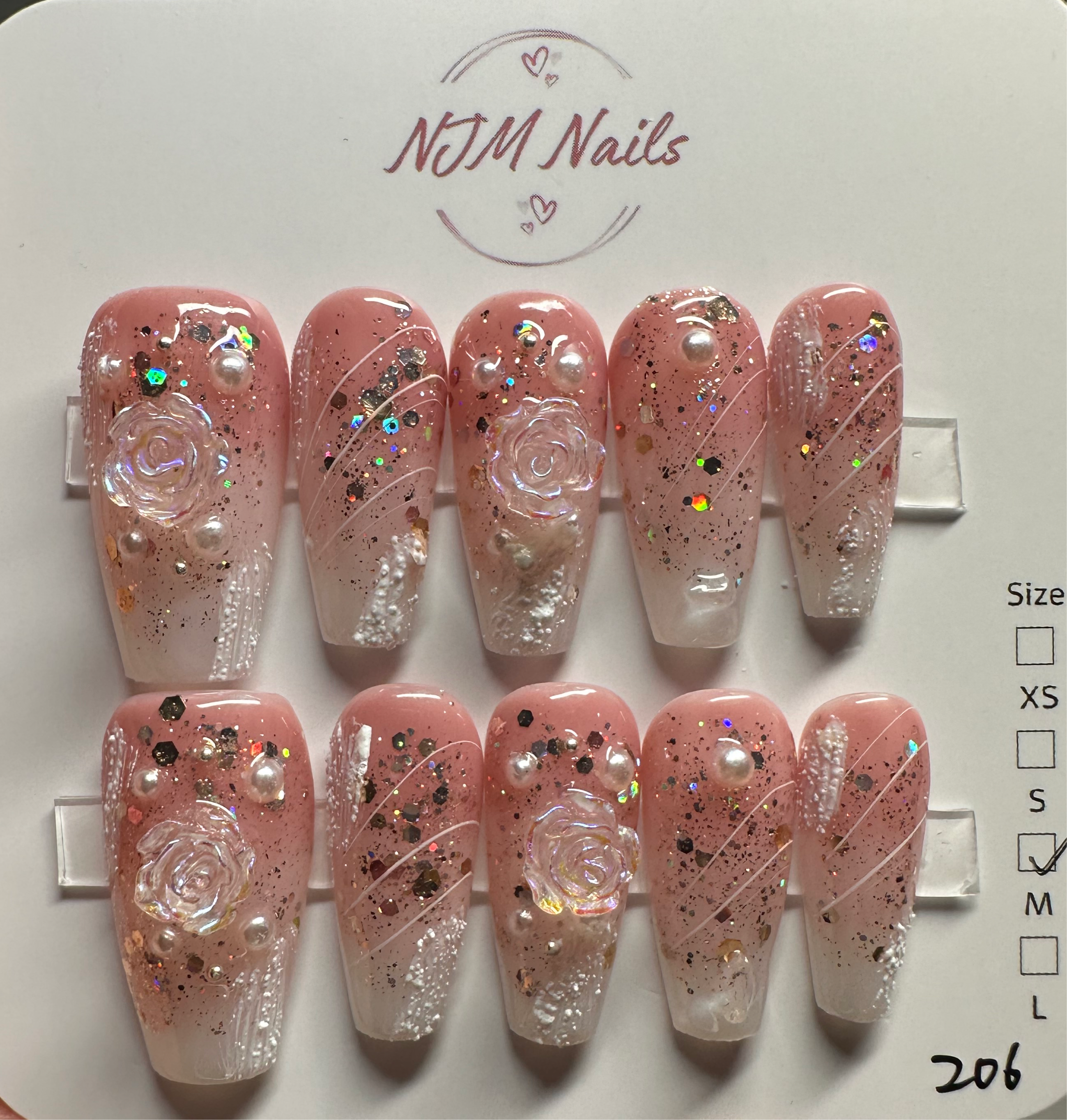 Romantic Rosette ￼ - NJM Nails 