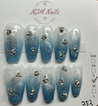 Glittery Sky ￼ - NJM Nails 