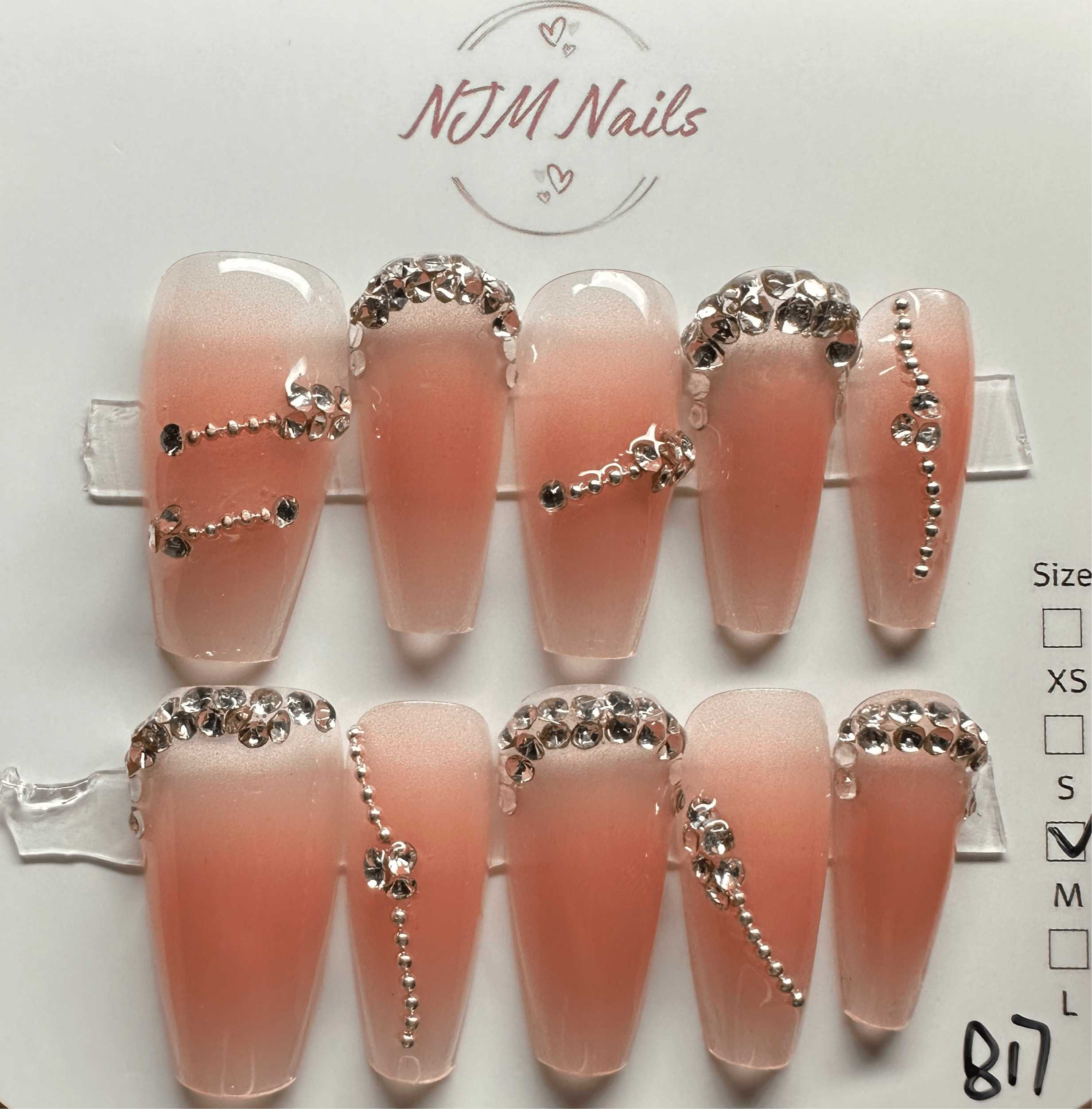 Diamond Blush (Medium) - NJM Nails 