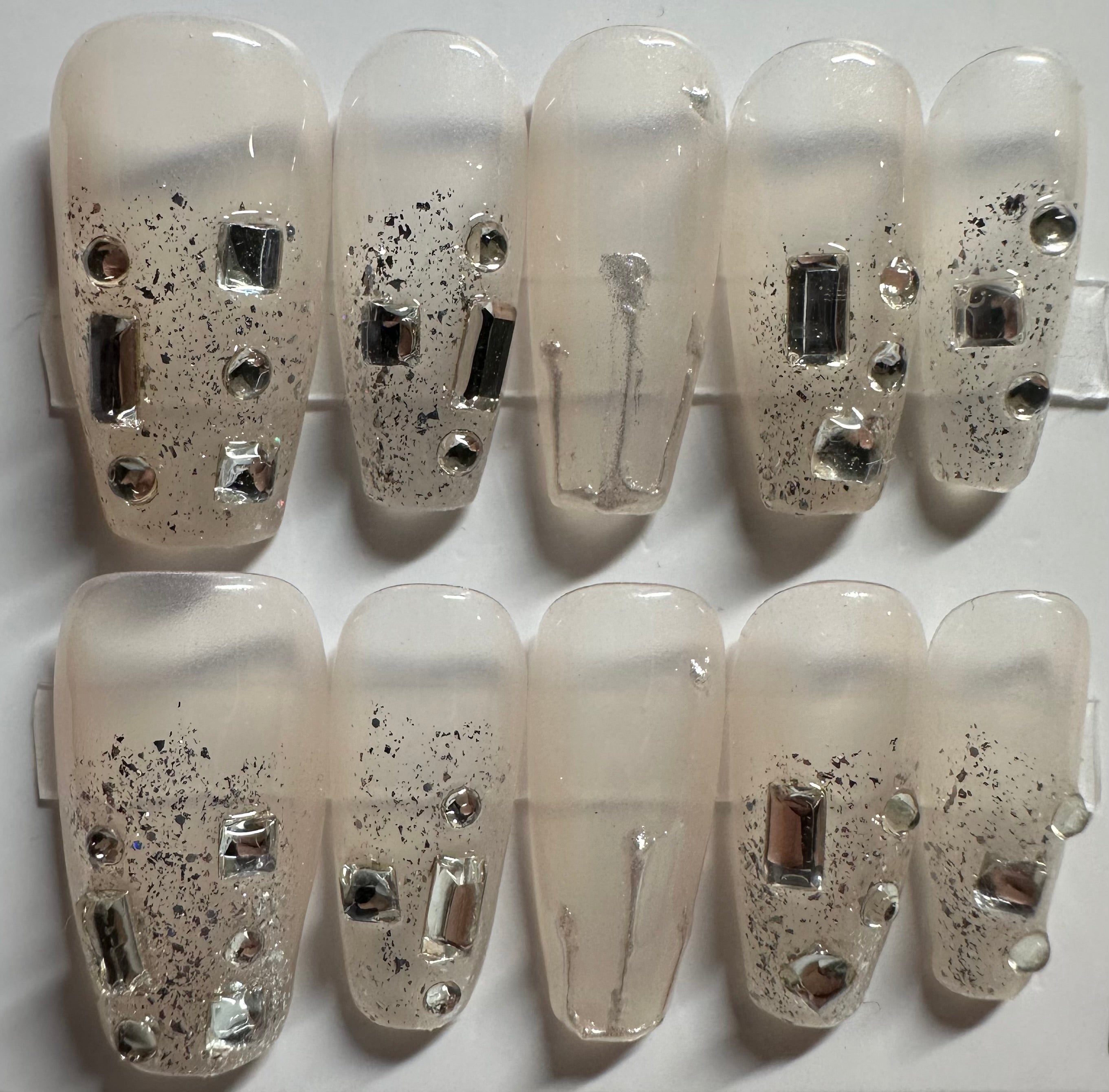 Clear Crystal - NJM Nails 