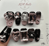 Black Pink (Small) - NJM Nails 