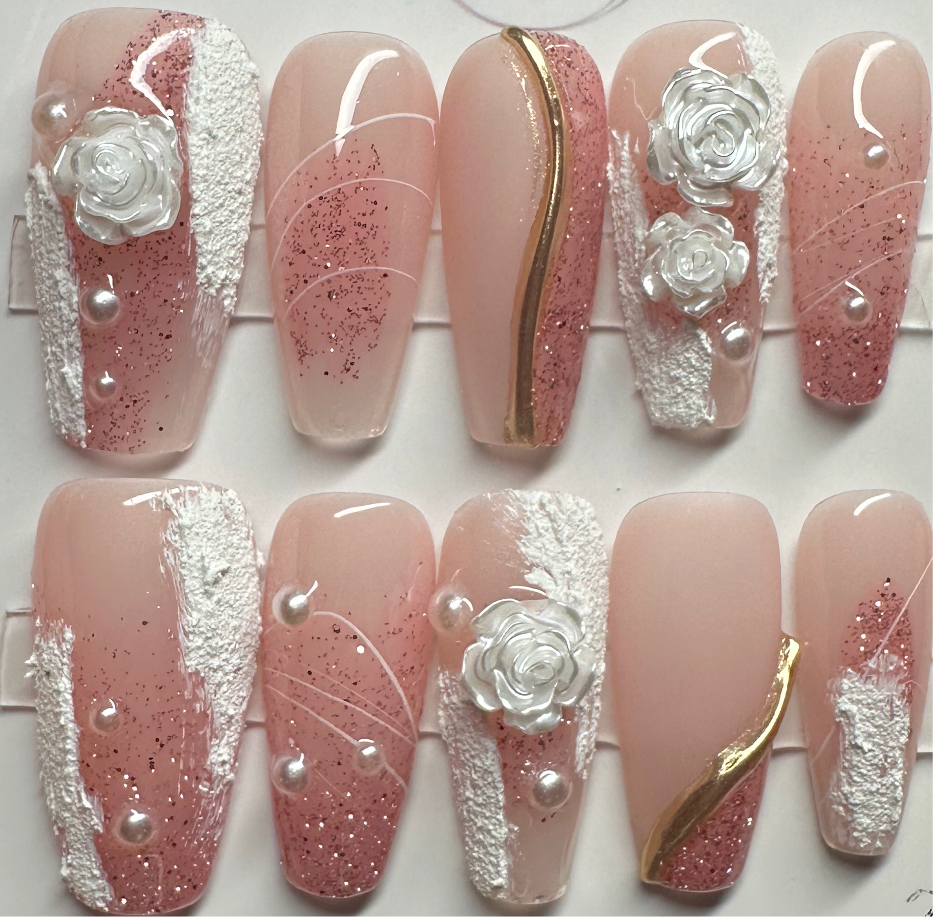 Soft Roses - NJM Nails 