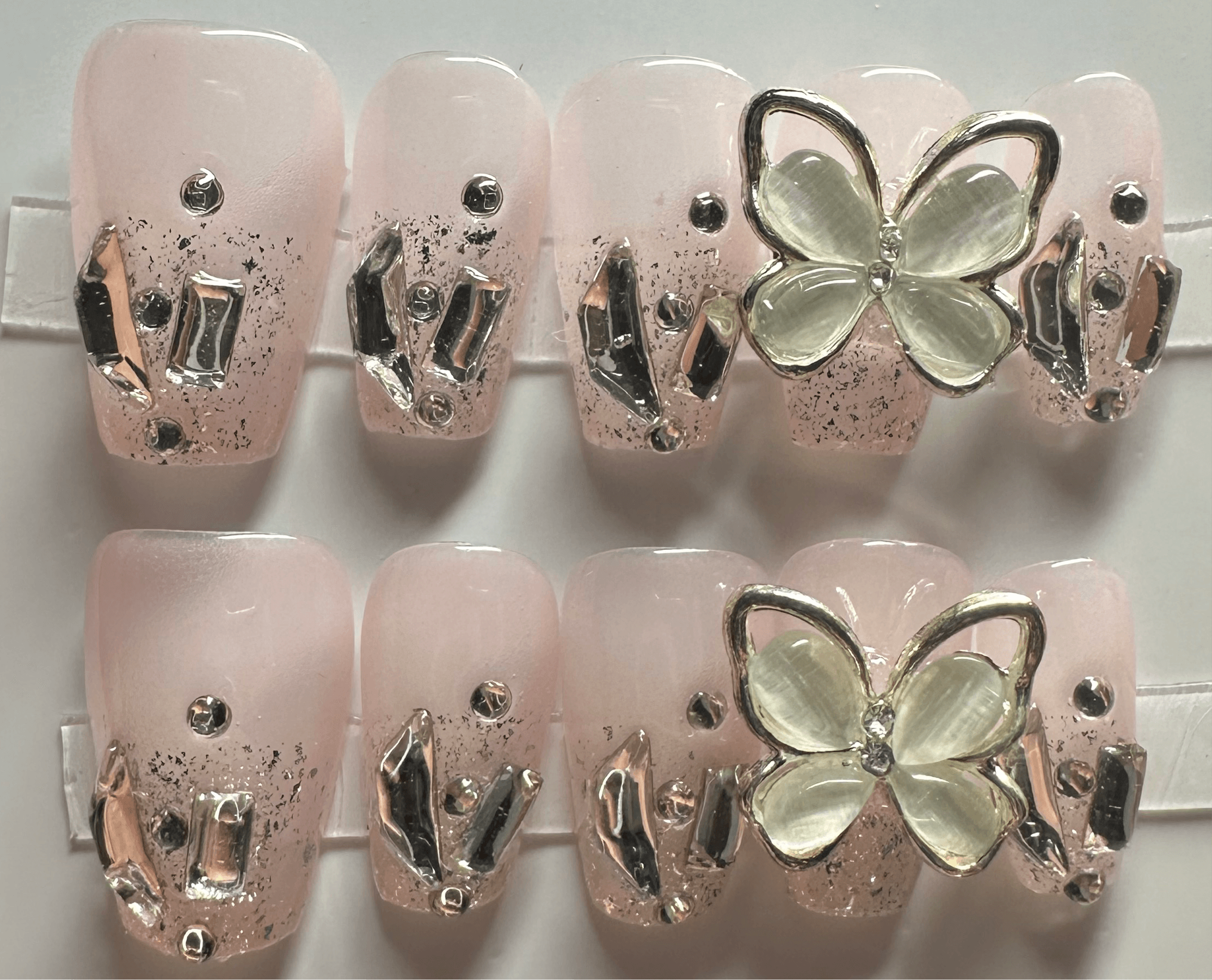 Crystal Butterfly ￼ - NJM Nails 