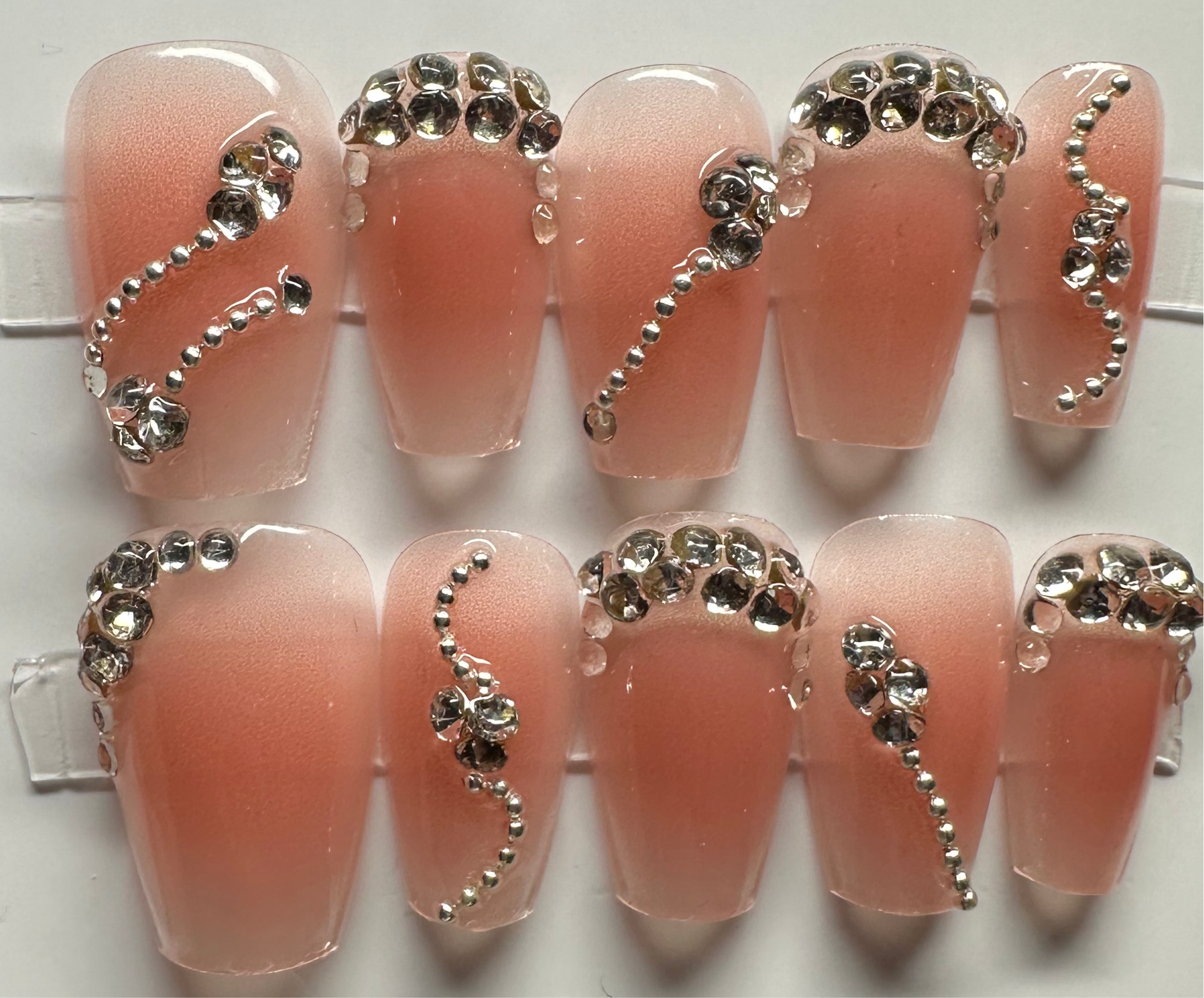 Diamond Blush (Short) - NJM Nails 