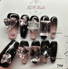 Black Pink (Medium) - NJM Nails 